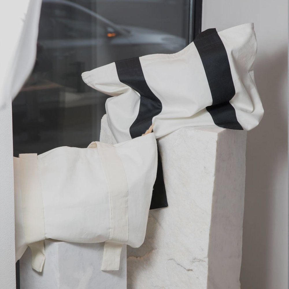 Natural Cotton Linen Tote Bag